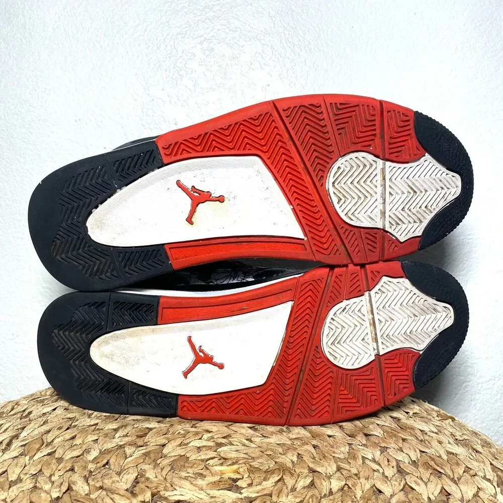 Jordan 4 tattoo red black